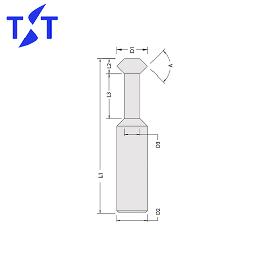 DOUBLE ANGLE SHANK CUTTER