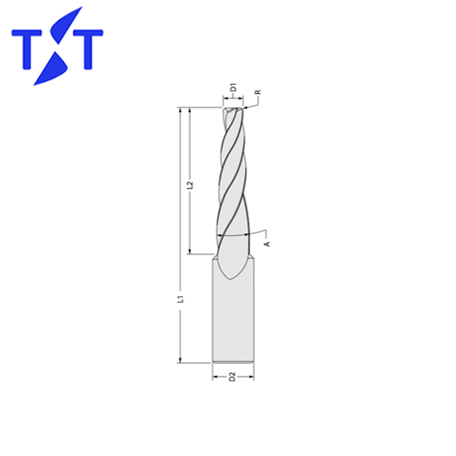 TAPERED END MILL